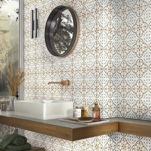Mosaïque en porcelaine - REVIVAL - Recer - brillante / mate / d'intérieur