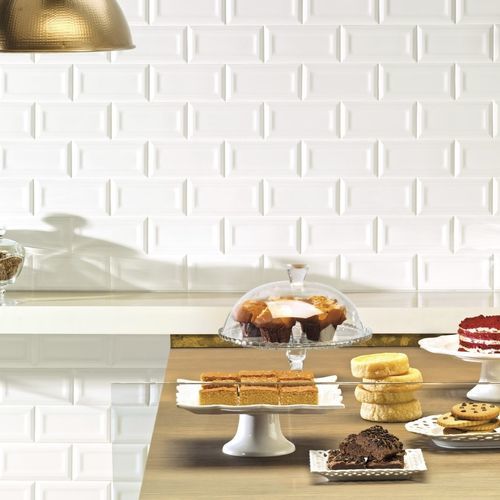Mosaïque en porcelaine - SHAPES INSPIRING - Recer - lisse / d'intérieur / de cuisine