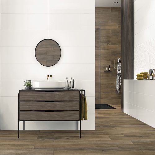 Carrelage en porcelaine - MORE - Recer - brillant / d'intérieur / de salon