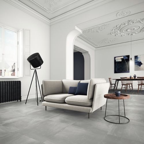 Carrelage en ciment - SPHATA - Recer - en plâtre / structure / lisse