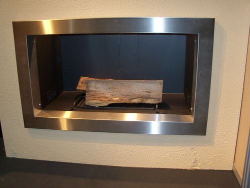 Foyer fermé à bois - DF CUISINE - Double Feu Novadev - à 1 face / en métal