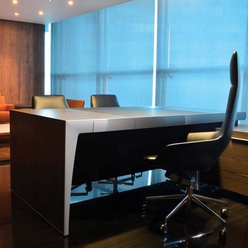 Bureau de direction - CX - Frezza - sur pied / contemporain / en bois