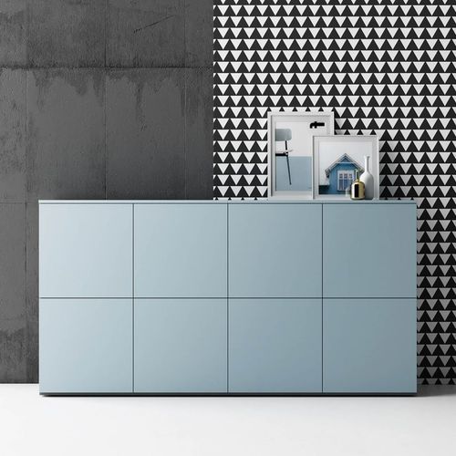 Armoire de classement basse - MADIA - Frezza - haute / en bois / en mélaminé