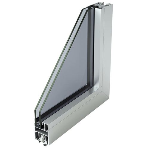 Porte-fenêtre en aluminium - FS.30 - Panda Windows & Doors  - à double vitrage / à coupure thermique