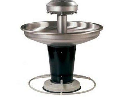 Rince-mains sur pied - CNF - Intersan - ronde / en acier inoxydable / professionnelle