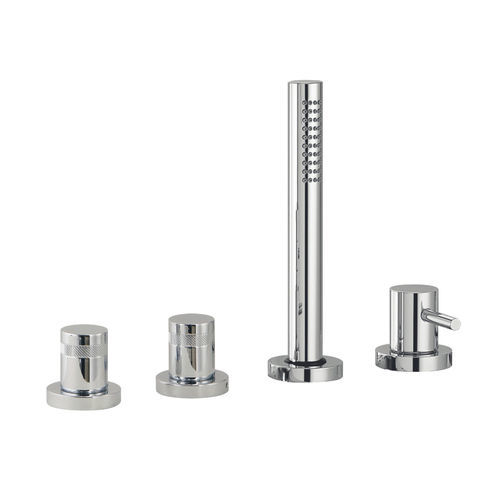 Mitigeur pour baignoire - IT 7270 CC XR ZZ - Rubinetterie Treemme - à poser / en métal chromé / 4 trous