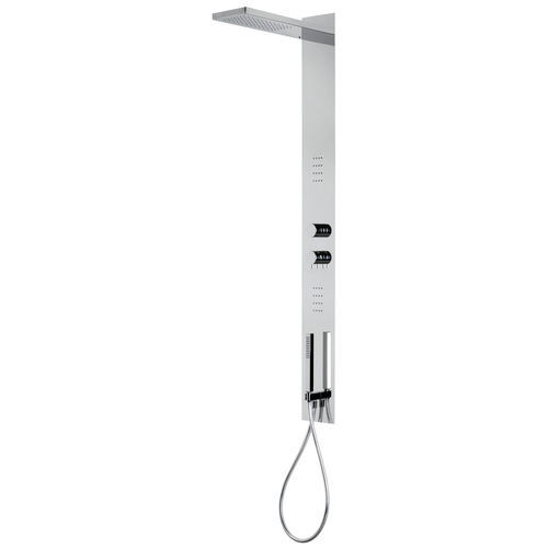 Set de douche mural - RWIT 6585 CC 02 - Rubinetterie Treemme - contemporain / avec douche à main / avec pommeau fixe