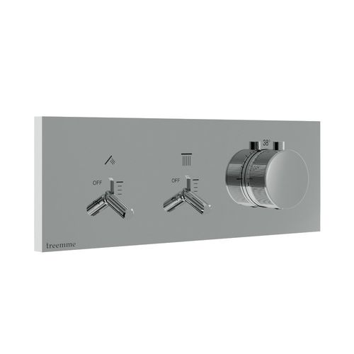 Mitigeur de douche - RWIT 2B86 IS 01 - Rubinetterie Treemme - mural / en métal chromé / 1 trou