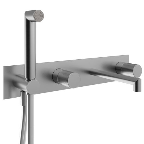 Mélangeur pour douche - RWIT 3BD7 IS G1 - Rubinetterie Treemme - pour baignoire / mural / en acier