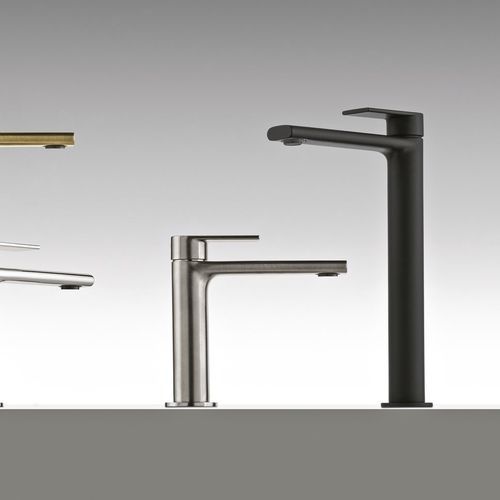 Mitigeur pour lavabo - IT9C18CCMAZZ - Rubinetterie Treemme - monté sur plage / en métal / en métal chromé