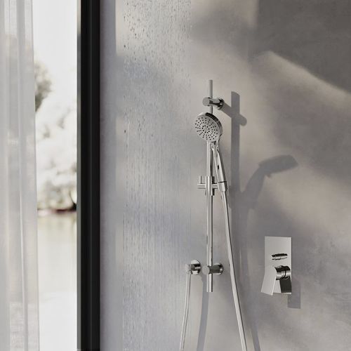 Mitigeur de douche - RWIT9C49CC02 - Rubinetterie Treemme - encastrable / en inox / en nickel