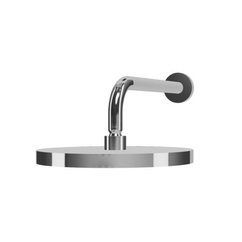 Pommeau de douche mural - RWIT4907CC05 - Rubinetterie Treemme - rond / pluie