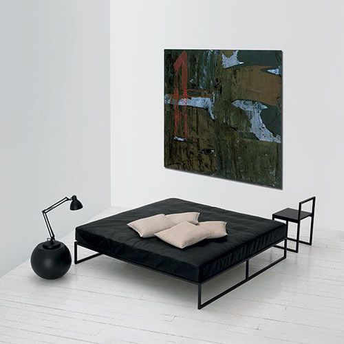 Lit double - FRONZONI '64 - Cappellini - simple / contemporain / laqué