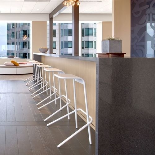 Tabouret de bar contemporain - ALODIA - Cappellini - en plastique / en tôle / avec piètement en métal