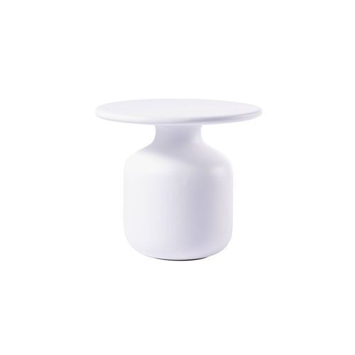 Table d'appoint contemporaine - MINI BOTTLE LIDO - Cappellini - en céramique / avec piètement en céramique / ronde
