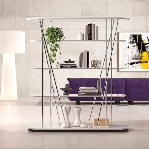 Étagère contemporaine - MILLEPIEDI - Cappellini - en métal / en bois / blanche