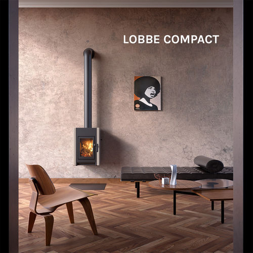 Poêle à bois - LOBBE COMPACT - LEENDERS - 0 - 5 kW / 8 kW / mural