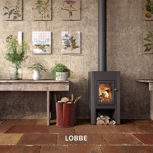Poêle à bois - LOBBE - LEENDERS - 0 - 5 kW / 8 kW / à poser