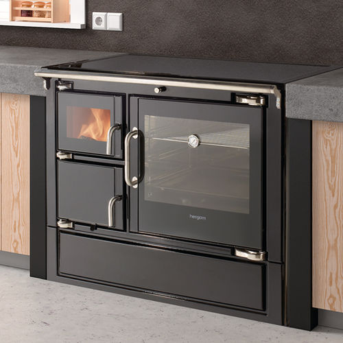 Cuisinière à bois - ECLECSYS - HERGÓM - 3 foyers / 1 four / classe A