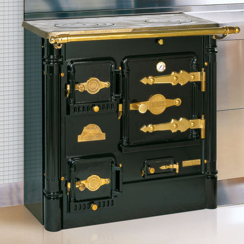 Cuisinière à bois - L-07 CH - HERGÓM - 2 foyers / 1 four / classe A+