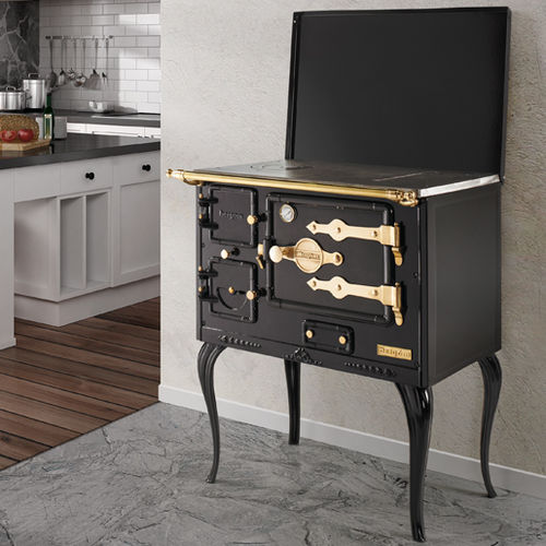 Cuisinière à bois - TB-6 H - HERGÓM - 2 foyers / 1 four / classe A+