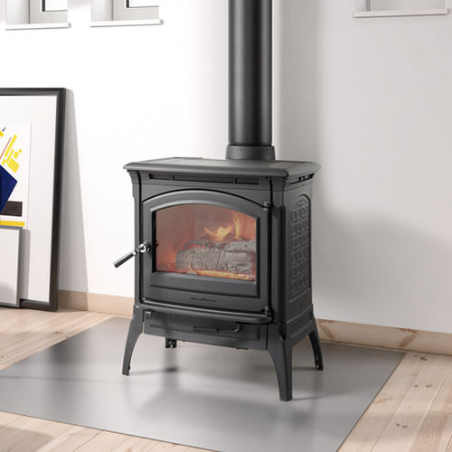 Poêle à bois - CRAFTSBURY - HERGÓM - 11 kW / à poser / traditionnel