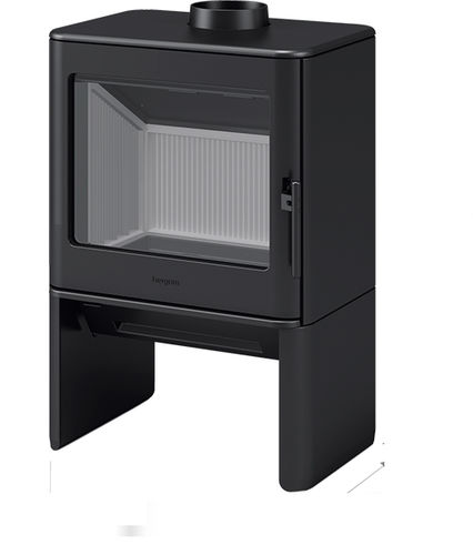 Poêle à bois - E 40 - HERGÓM - 9 kW / à poser / contemporain