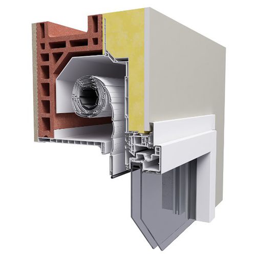 Volet roulant - Millet - à lames / en aluminium / en PVC