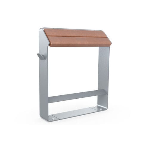 Banc assis-debout - LIDO  - Komserwis Sp. z o.o. - contemporain / en bois / en acier peint