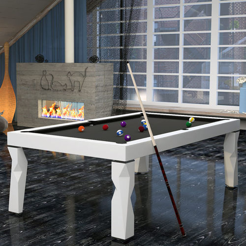 Table de billard contemporaine - shanghai - MBM Biliardi - résidentielle / professionnelle / en bois massif