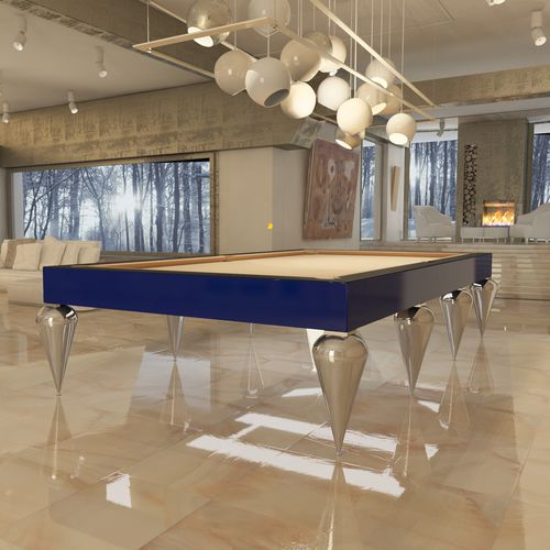 Table de billard design nouveau baroque - CABOCHON PRO - MBM Biliardi - résidentielle / professionnelle / en bois