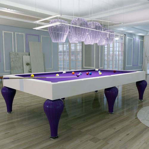Table de billard design nouveau baroque - TINTORETTO PRO - MBM Biliardi - résidentielle / professionnelle / en bois