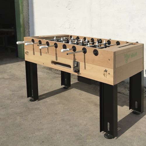Babyfoot d'extérieur - NAKED - MBM Biliardi - contemporain / de style industriel / résidentiel
