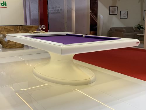Table de billard contemporaine - GRAAL - MBM Biliardi - résidentielle / professionnelle / en bois