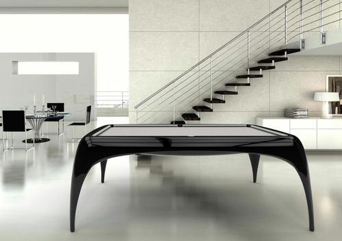Table de billard contemporaine - MONOCOQUE - MBM Biliardi - résidentielle / professionnelle / en bois