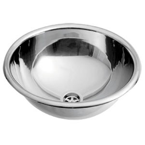 Vasque à encastrer - SN0027C - Mediclinics, s.a. - en inox / ronde / contemporaine