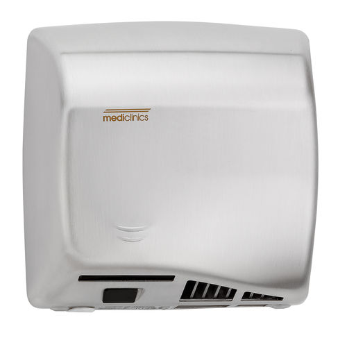 Sèche-mains automatique - M17ACS - Mediclinics, s.a. - mural / en acier inoxydable