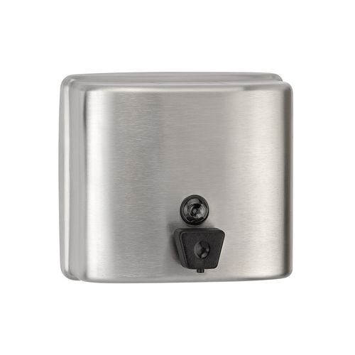 Distributeur de savon manuel - DJ0115CS - Mediclinics, s.a. - professionnel / mural / en acier inoxydable