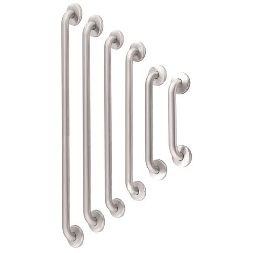 Barre de maintien en inox - BR1200CS - Mediclinics, s.a. - droite / murale / professionnelle