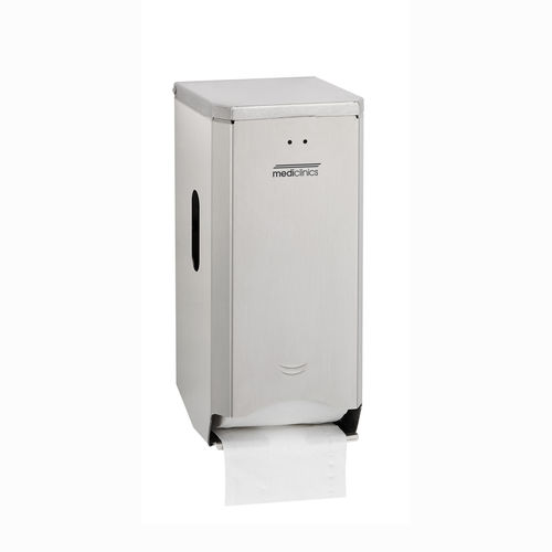 Distributeur de papier toilette en saillie - PR2784CS - Mediclinics, s.a. - en inox / pour établissement public