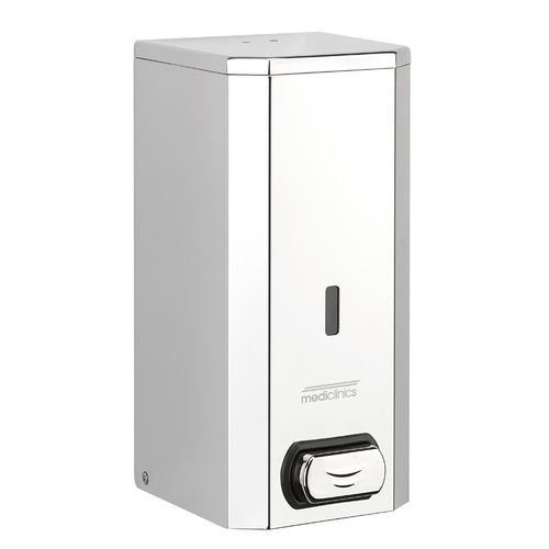 Distributeur de savon manuel - DJ0031C - Mediclinics, s.a. - professionnel / mural / en inox
