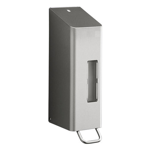 Distributeur de savon manuel - DJ2061CS - Mediclinics, s.a. - professionnel / mural / en acier inoxydable