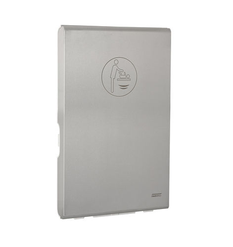 Station de changement de couches en polypropylène - CP0016VCS - Mediclinics, s.a. - en inox / murale / professionnelle