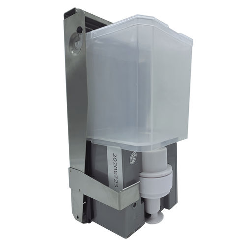 Distributeur de savon derrière le miroir - DJM0037A - Mediclinics, s.a. - professionnel / en inox / électronique