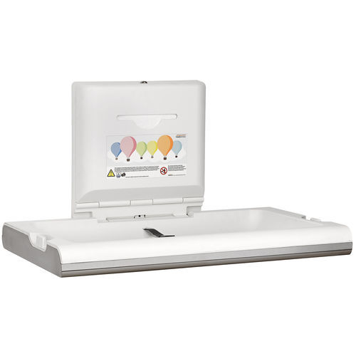 Station de changement de couches en polypropylène - CP0016HCS - Mediclinics, s.a. - en inox / murale / professionnelle