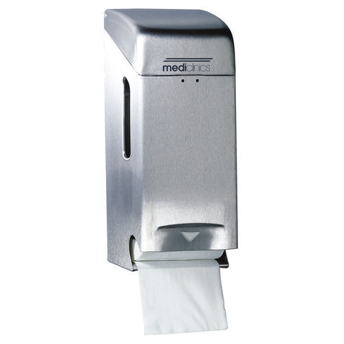 Distributeur de papier toilette mural - PR0781CS - Mediclinics, s.a. - en acier inoxydable / satiné / professionnel