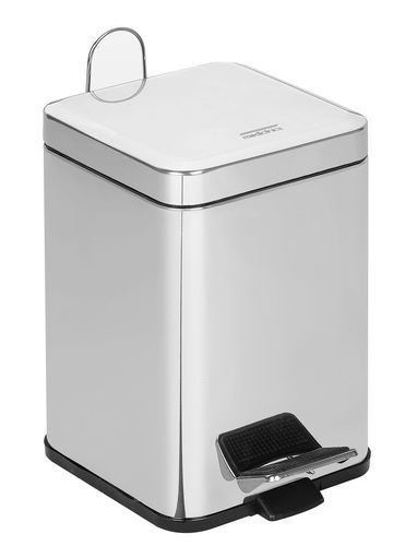 Poubelle hygiénique - PP1206C - Mediclinics, s.a. - en acier inoxydable / avec couvercle / à pédale