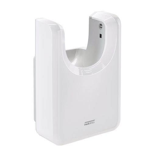 Sèche-mains automatique - U-FLOW M23A - Mediclinics, s.a. - mural / en ABS / à grande vitesse