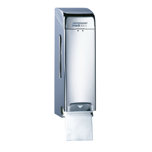 Distributeur de papier toilette mural - PR0781C - Mediclinics, s.a. - en inox / professionnel