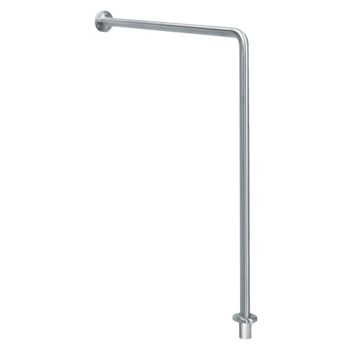 Barre de maintien en inox - BS0010CS - Mediclinics, s.a. - en forme de L / murale / professionnelle